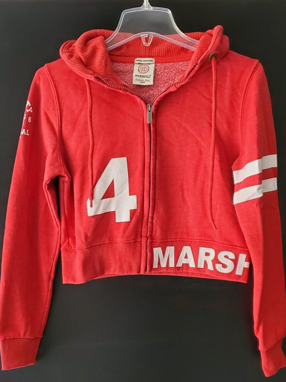 Red Short Hoodie